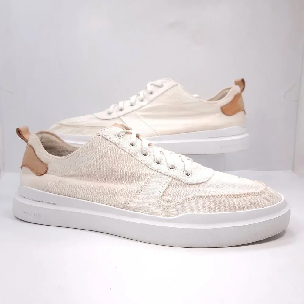 Cole Haan Grand Pro Rally Casual Lace Up Shoe Mens Size 13 C34713 White
